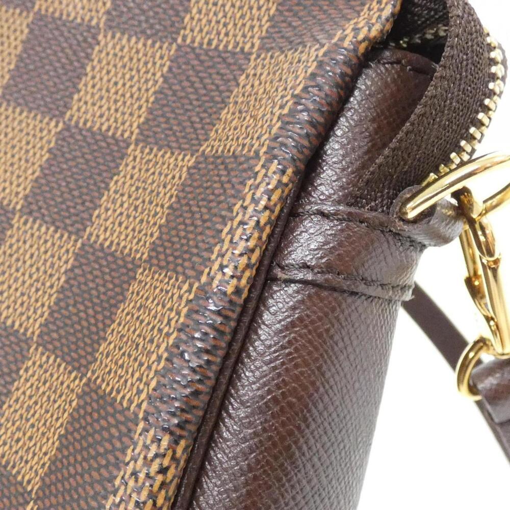 LOUIS VUITTON Authentic Brown Damier Pouch - Picture 3 of 6